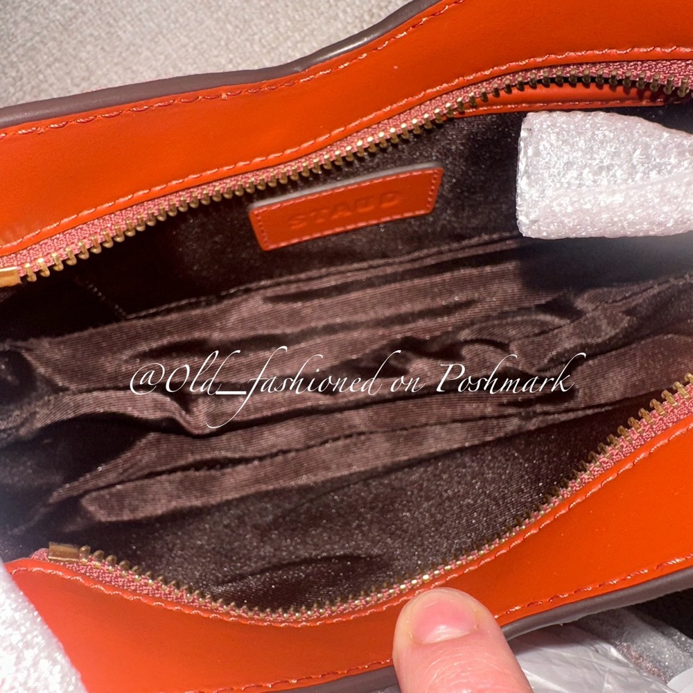 STAUD Suede Valerie Bag - Auburn - Price Firm - Picture 14 of 16